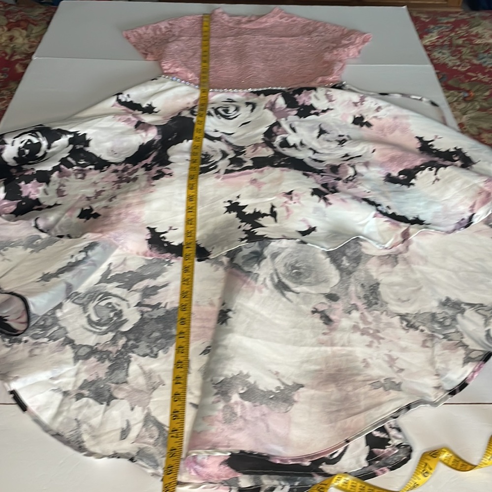 Speechless Gorgeous high low floral girls dress size 18.5 - Picture 12 of 16